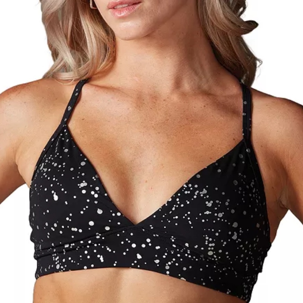 Tavi Women's Speckled Black Bra